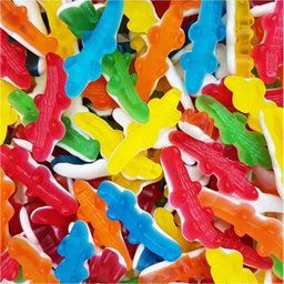 Haribo Haribo - Krokodillen 1 Kilo- Cola Flessen Groot 1 Kilo - Copy