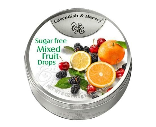 Cavendish & Harvey Sugar Free Mixed Fruit Drops, Cavendish & Harvey Sugar Free,