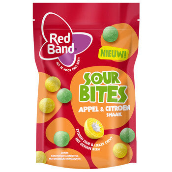 Red Band - Sour Bites Mix 145 Gram 8 Stück