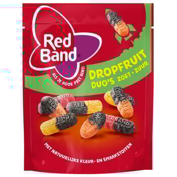 Red Band - Magic Dropfruit Duo's Zoet Zuur 225 Gram 10 Stuks