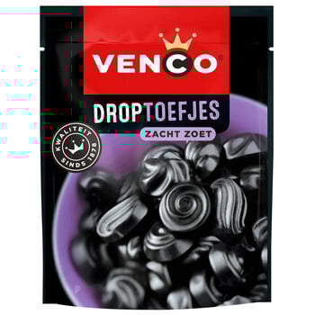 Venco - Droptoefjes  225 Gram 10 Stuks