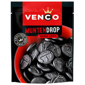 Venco - MuntenLakritz 225 Gram 10 Stück