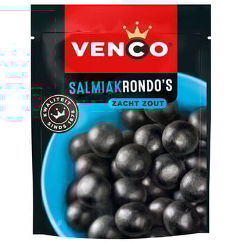 Venco - Salmiakrondo's 225 Gram 10 Stuks