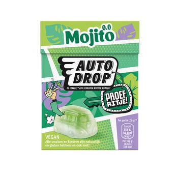 Autoliquorice - Proefritje Mojito 250 Gram 6 Pieces