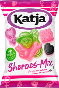 Katja - Sheroes Mix 250 Gram 12 Pièces