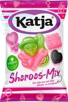 Katja - Sheroes Mix 250 Gram 12 Stuks