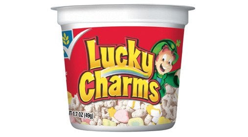 General Mills Lucky Charms Single Serve Cup Cereal 49 Gram