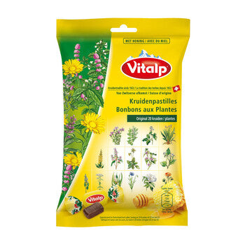 Vitalp - Kruiden Pastilles 20 Kruiden & Honing 16 Stück