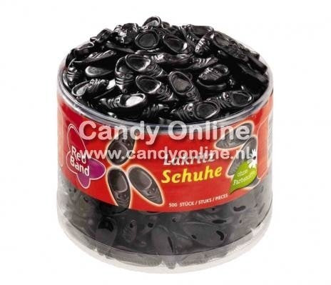 Red Band Silo Lakritz Schuhe 500 Stuks 1250 Gram