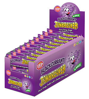 Zed - Jawbreaker Black Currant 4-Pack 40 Stuks (Halal)