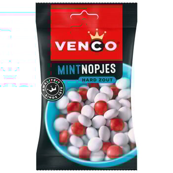 Venco - Mintnopjes 120 Gram 12 Stuks