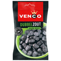 Venco - Dubbelzoute Liquorice 120 Gram 12 Pieces
