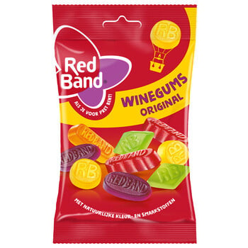 Red Band - Winegums 120 Gram 12 Stück