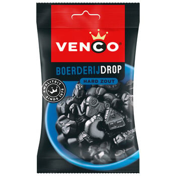 Venco - Eurolijn Boederijliquorice 120 Gram 12 Pieces