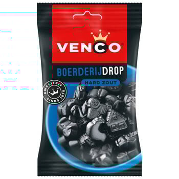 Venco - Eurolijn Boederijdrop 120 Gram 12 Stuks