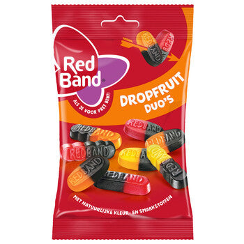 Red Band - Lakritzfruit Duo's 120 Gram 12 Stück