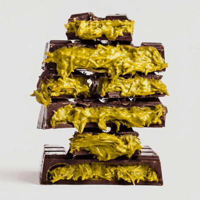 Dubai Chocolade Reep Puur - Pistache Knafeh (220g) extra weergave
