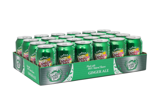 Canada Dry - Ginger Ale 330ml 24 Blikjes