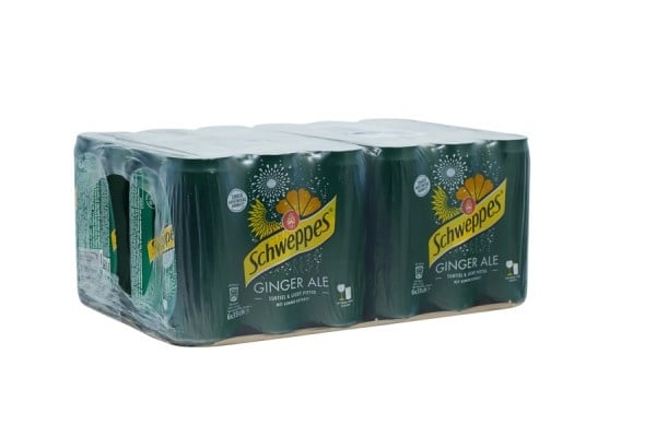 Schweppes - Ginger Ale 330ml 24 Blikjes