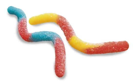 Damel - Gesuikerde Wormen 250 Gram