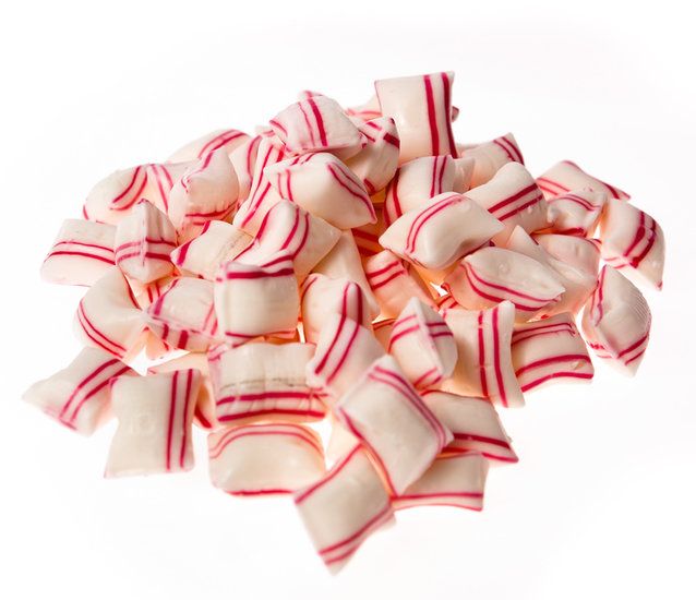 Holland Foodz - Pepermunt Kussentjes (rood/wit) 500 Gram