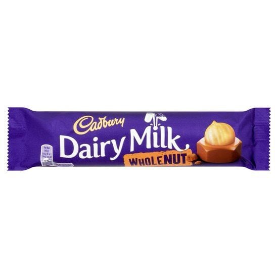 Cadbury Dairy Milk Wholenut 45 Gram