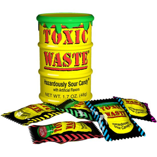 Toxic Waste Sour Candy Drum 42 Gram (Halal)