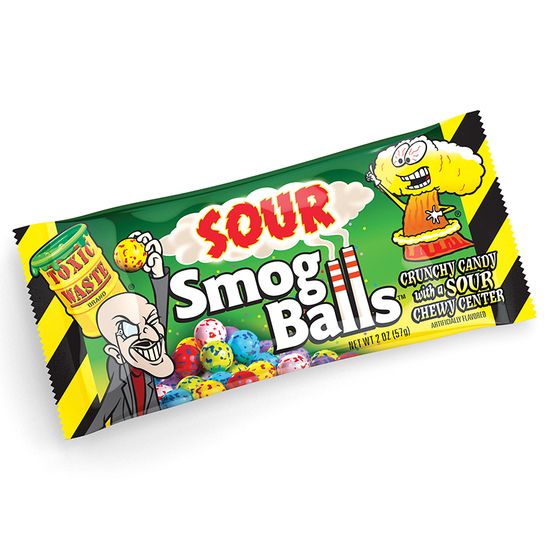 Giftmüll-Smogbälle, saure Bonbons, 48 ​​Gramm
