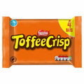 Nestlé - Toffee Crisp Milchschokoladenriegel Multipack 4er-Pack 124 Gramm