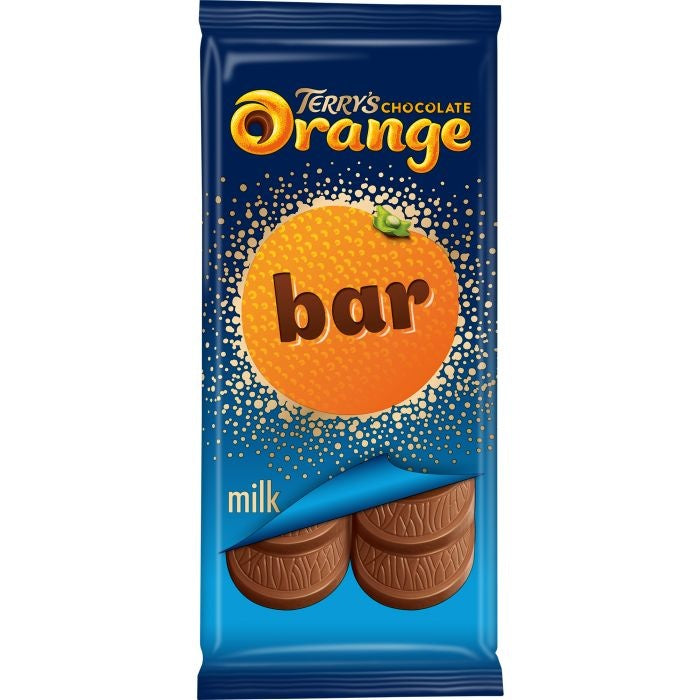 Terry's - Schoko-Orangen-Riegel zum Teilen, 90 Gramm