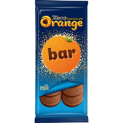 Terry's - Schoko-Orangen-Riegel zum Teilen, 90 Gramm