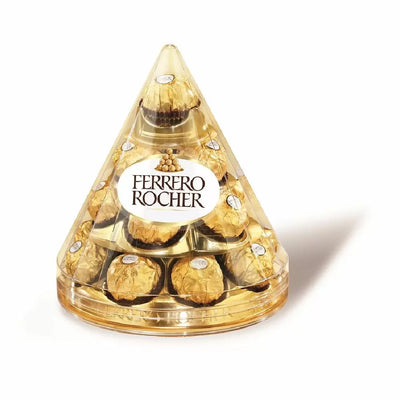 Ferrero Rocher – Weihnachtsgeschenkbox mit 17 Pralinen (212 Gramm)