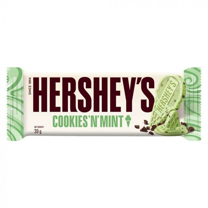 Hershey’s - Cookies ‘N’ Mint Bar 39 Gram