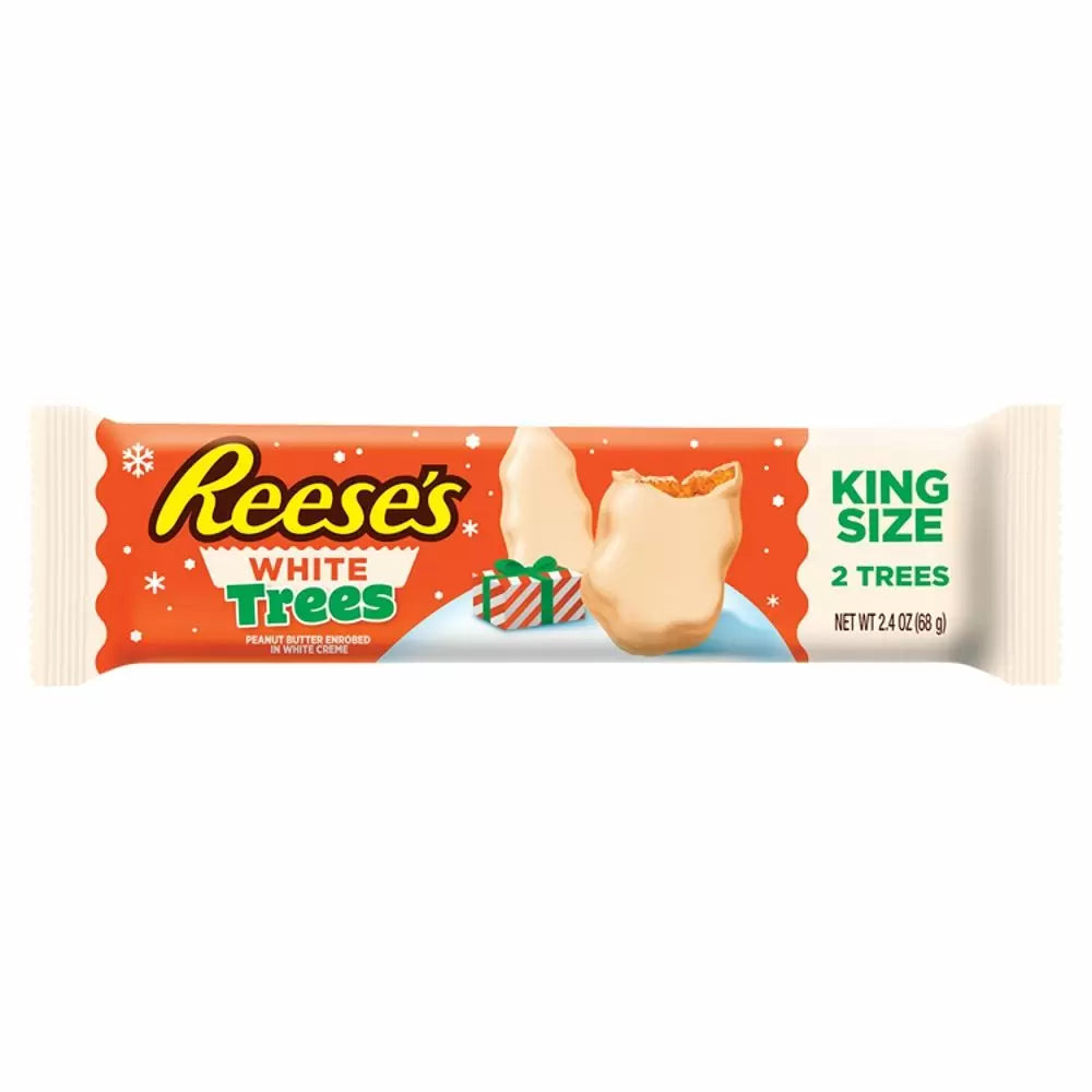 Reese's - 2 White Chocolate & Peanut Butter Trees King Size 68 Gram
