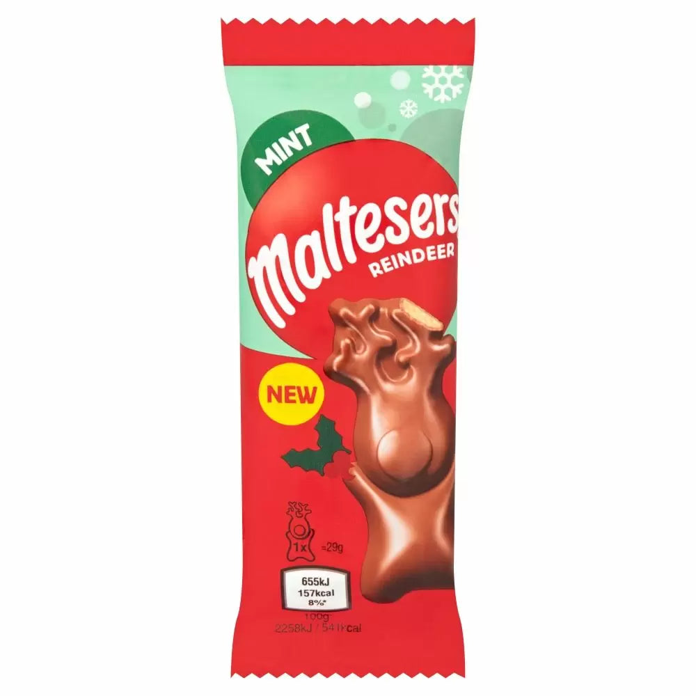Maltesers - Reindeer Mint 29 Gram 30 Pieces