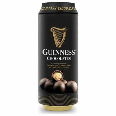 Guinness - Truffes au chocolat noir, boîte de 125 grammes