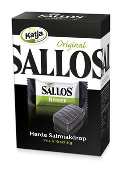 Katja Sallos Original Harde Samiak Drop 100 Gram ( Groen )