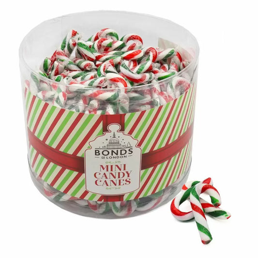 Bonds Mini Christmas Candy Canes 5 Gram 250 Stuks