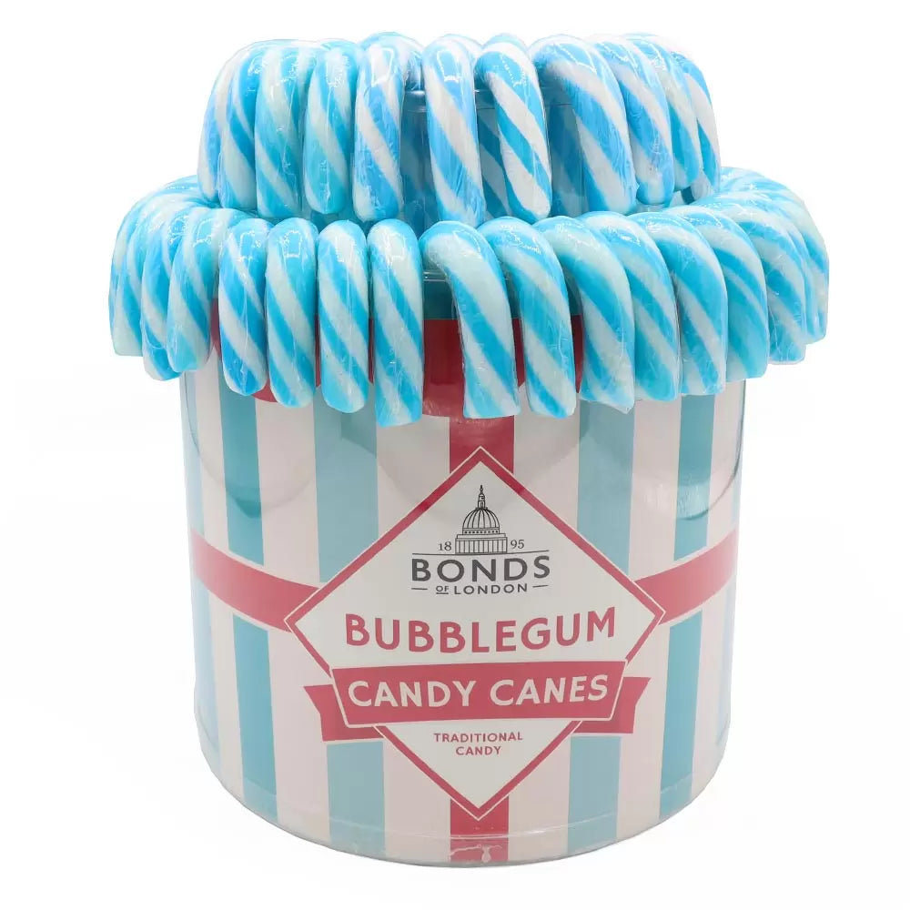 Bubblegum Traditional Candy Cane Fountain 20 Gram  60 Stuks