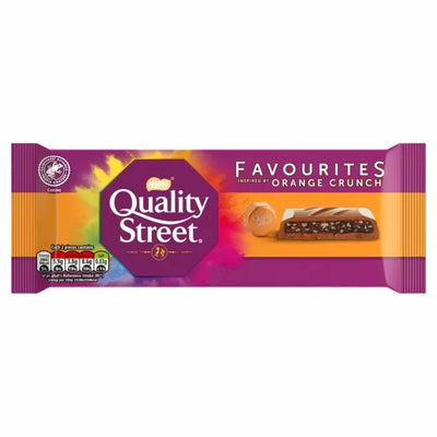 Quality Street - Orange Crunch Schokoladenriegel zum Teilen, 84 Gramm