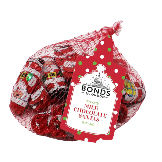 Net Of Creme Filled Milk Chocolate Santas 60 Gram