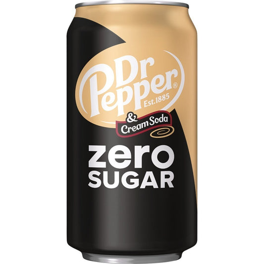 Dr Pepper - Cream & Soda Zero 355ml