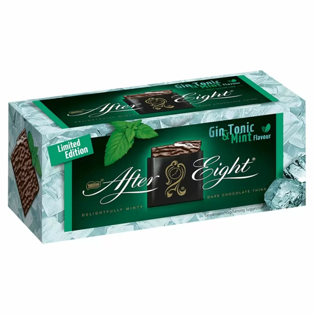 After Eight - Gin & Tonic Dark Mint Chocolate Box 200 Gram