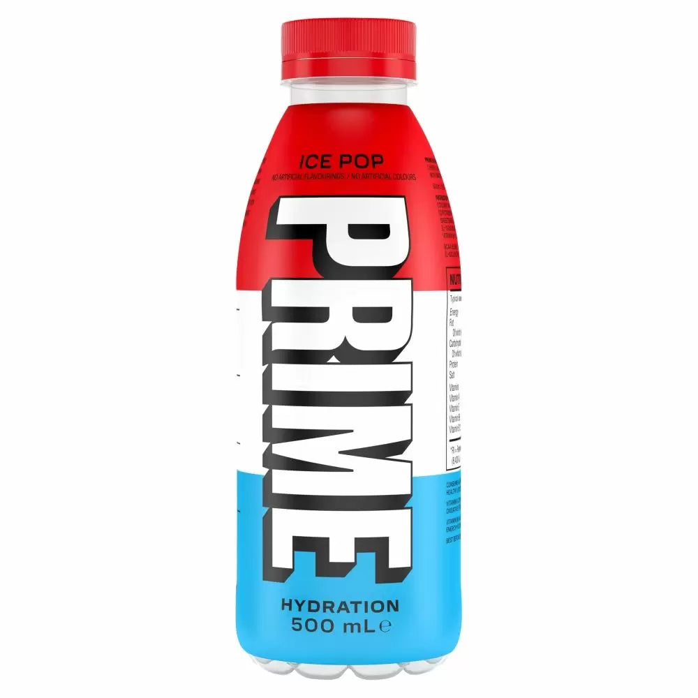 Prime - Hydration Ice Pop 500ml 12 Stuks (UK product)
