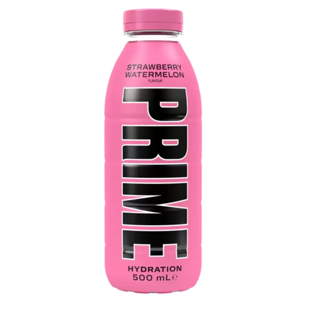 Prime - Hydration Erdbeer-Wassermelone 500ml (Pfand) (UK-Produkt)