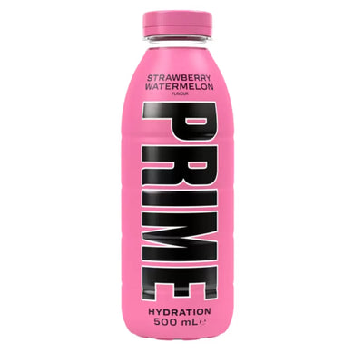 Prime - Hydration Strawberry Watermelon 500ml 12 Pieces (UK product)