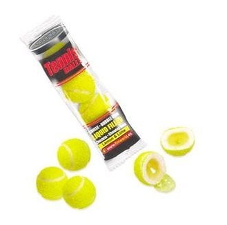 Fini Tennisball-Kaugummi, 4er-Pack