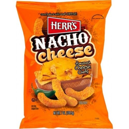 Herr's Nacho Cheese Curls 199 Gramm