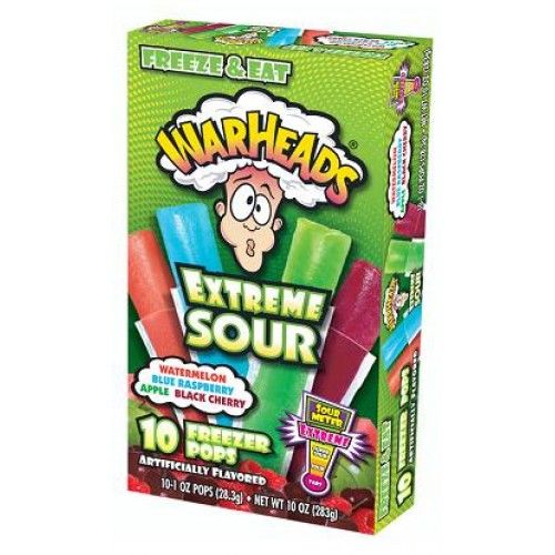 Warheads Freezer Bars