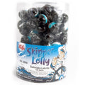 Réglisse Lolly Alster Lakritz 8 Pièces (zwart/blauw)